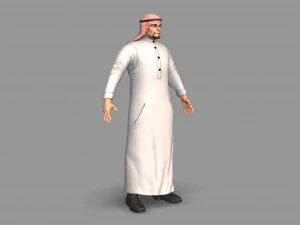 arab 3D Model