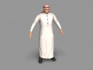arab 3D Model