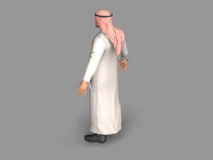 arab 3D Model