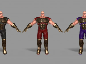 superhero 3D Model