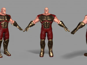 superhero 3D Model