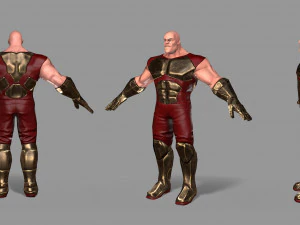 superhero 3D Model