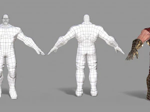 superhero 3D Model