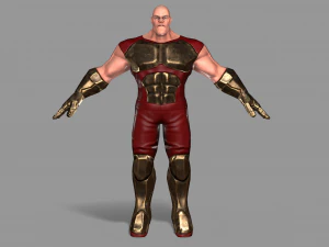 superhero 3D Model