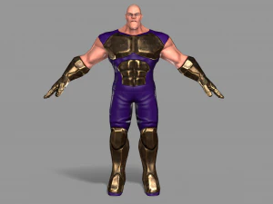 superhero 3D Model