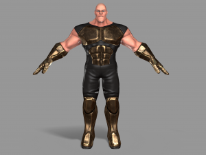 superhero 3D Model