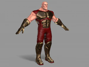superhero 3D Model