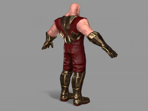 superhero 3D Model