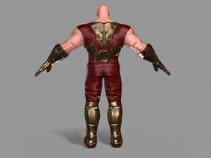 superhero 3D Model