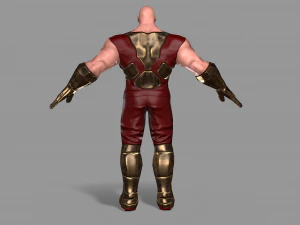 superhero 3D Model