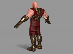 superhero 3D Model