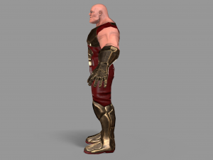 superhero 3D Model