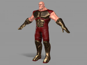 superhero 3D Model