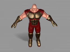 superhero 3D Model