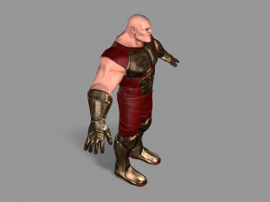 superhero 3D Model