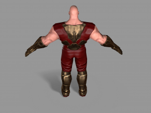 superhero 3D Model