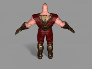 superhero 3D Model
