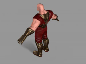 superhero 3D Model