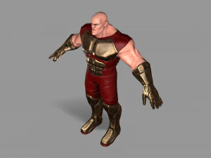 superhero 3D Model