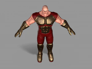 superhero 3D Model
