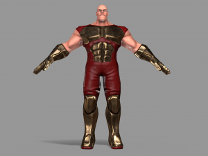 superhero 3D Model