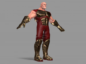 superhero 3D Model