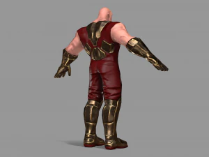 superhero 3D Model
