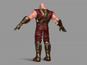 superhero 3D Model