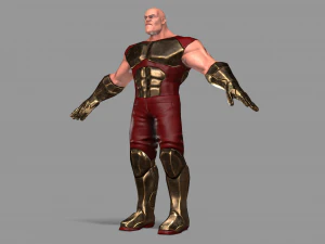superhero 3D Model