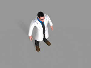 Arzt 3D Modell
