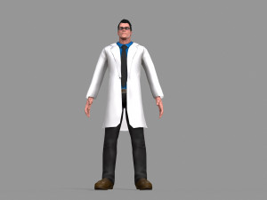 doctor 3D-Modell