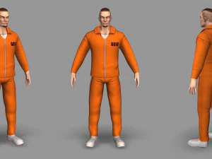 prisoner 3D Model