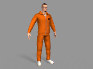 prisoner 3D Model