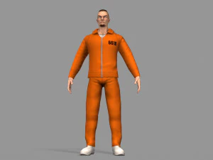 prisoner 3D Model
