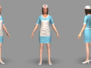nurse Modèle 3D
