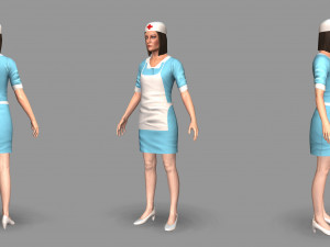 nurse Modèle 3D