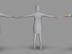nurse Modèle 3D