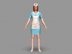 nurse Modèle 3D