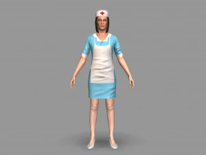 nurse 3D Model