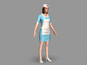 nurse Modèle 3D