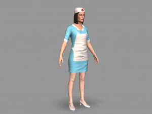 nurse 3D Model