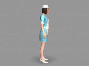nurse Modèle 3D