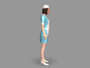 nurse 3D Model