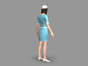 nurse 3D Model