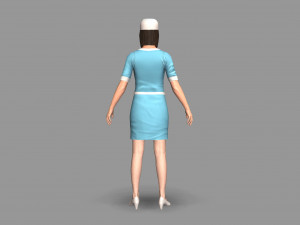 nurse Modèle 3D