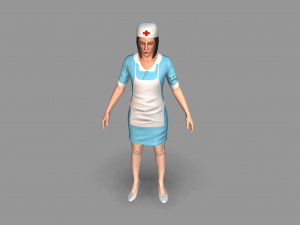nurse Modèle 3D