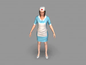 nurse 3D Model