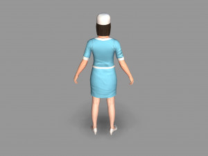 nurse Modèle 3D