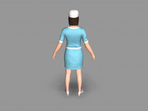 nurse 3D Model