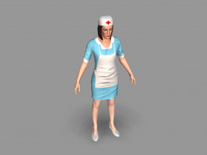 nurse Modèle 3D